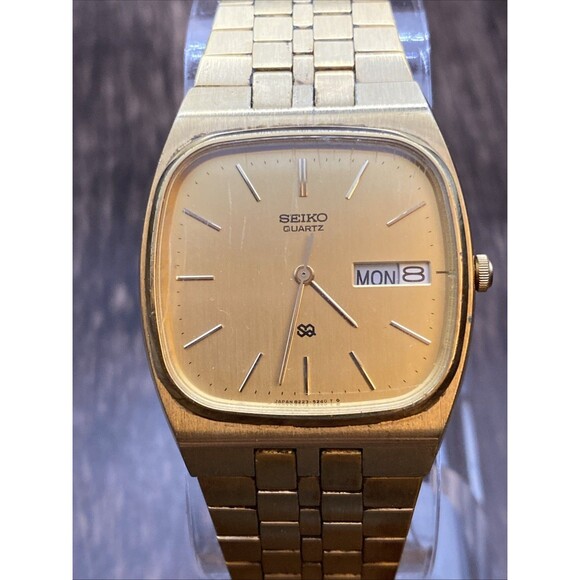Seiko Other - Vintage Men’s Seiko Gold Tone Slim Square Quartz Watch